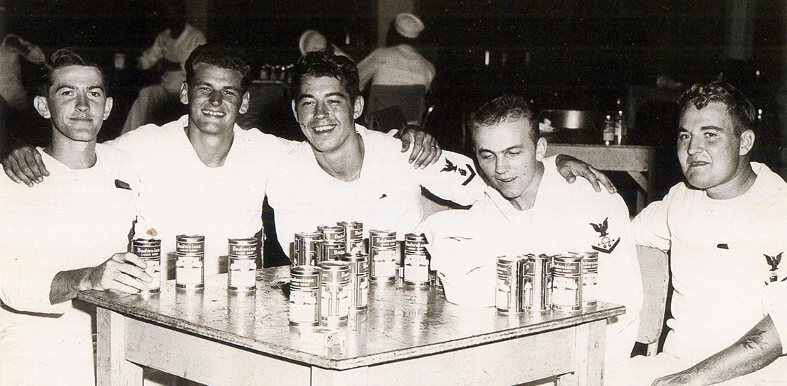 Korea-Crew-5-sailors-drinking-bud