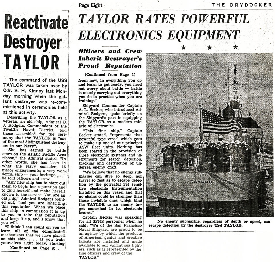 Korea-News-Reactivate-Destroyer-Taylor